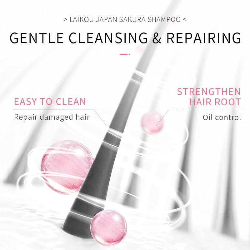 LAIKOU Japan Sakura  Shampoo R - Hair Care Korean Products review and price