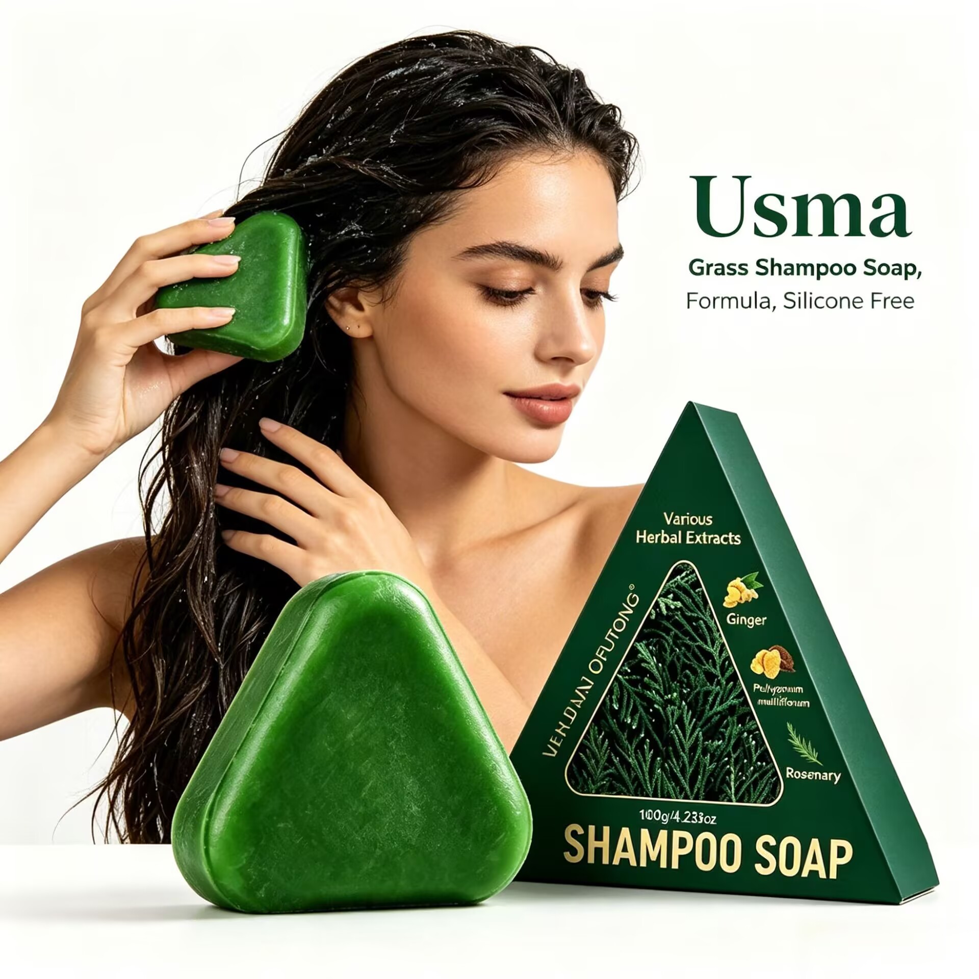 New Usman Shampoo Soap Nourish - Hair Care Dandruff review and price