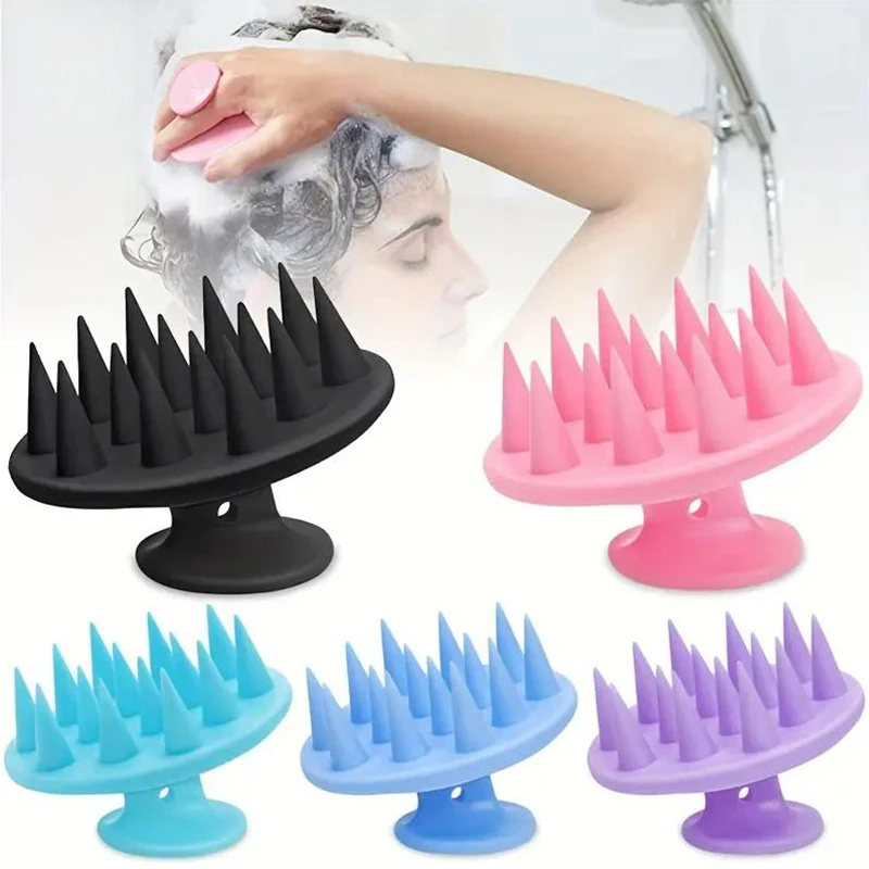 1pc Portable Silicone Head Mas - Hair Care Products review and price