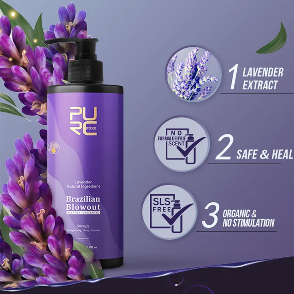 PURC Lavender 12% Brazilian Ke - Hair Care Korean Products review and price